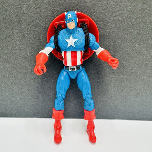 Hasbro Marvel Captain America 4" Action Figure 2010 with Shield Loose